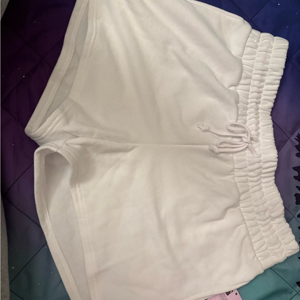 Wild Fable High Waist White Shorts